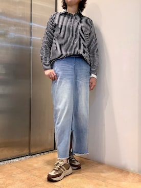 BRICK HOUSE シャツ工房 なんばウォーク店さん（レディース・167cm）の秋コーディネート