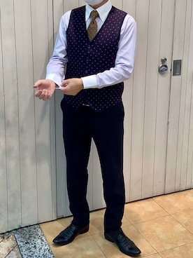 BRICK HOUSE シャツ工房 なんばウォーク店さん（メンズ・168cm）の秋コーディネート