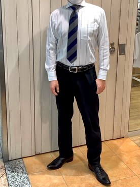BRICK HOUSE シャツ工房 なんばウォーク店さん(メンズ・168cm)の春コーディネート