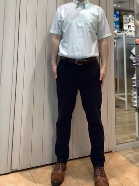 BRICK HOUSE シャツ工房 なんばウォーク店さん（メンズ・175cm）の夏コーディネート