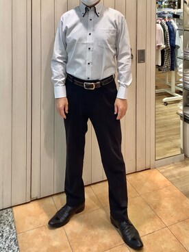 BRICK HOUSE シャツ工房 なんばウォーク店さん（メンズ・168cm）の秋コーディネート