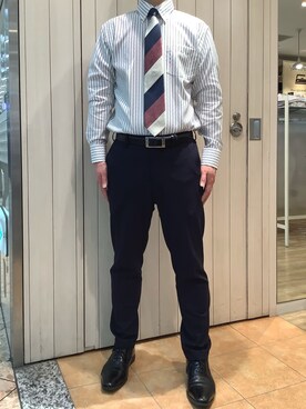 BRICK HOUSE シャツ工房 なんばウォーク店さん(メンズ・175cm)の春コーディネート