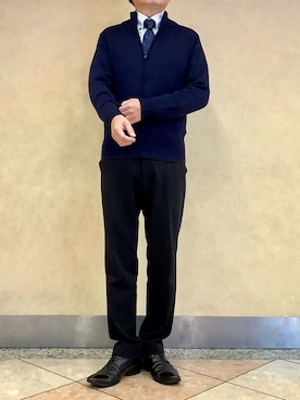 BRICK HOUSE シャツ工房 なんばウォーク店さん（メンズ・168cm）の秋コーディネート