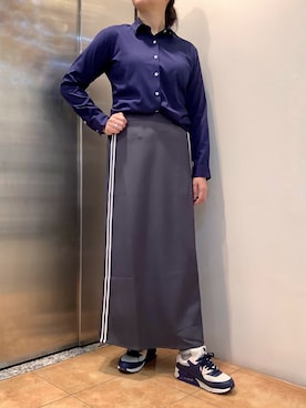 「BRICK HOUSE by TOKYO SHIRT」｜BRICK HOUSE シャツ工房 なんばウォーク店さん（レディース・167cm）の春コーディネート