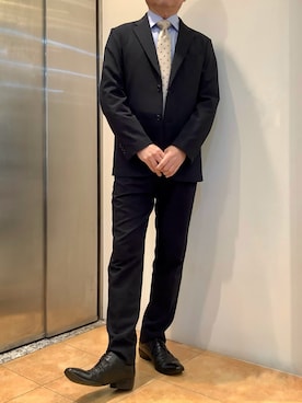 「BRICK HOUSE by TOKYO SHIRT」｜BRICK HOUSE シャツ工房 なんばウォーク店さん（メンズ・168cm）の春コーディネート