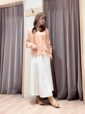 美桜さん（レディース・155cm）の冬コーディネート