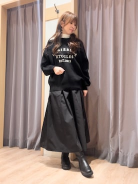 美桜さん（レディース・155cm）の冬コーディネート