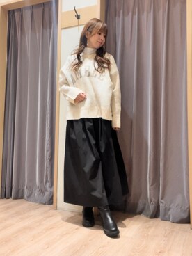 美桜さん（レディース・155cm）の冬コーディネート