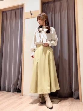 美桜さん（レディース・155cm）の春コーディネート