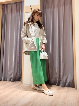 美桜さん（レディース・155cm）の春コーディネート