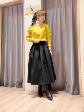 美桜さん(レディース・155cm)の冬コーディネート