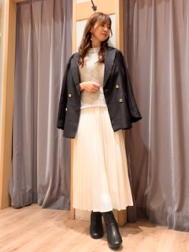 美桜さん(レディース・155cm)の秋コーディネート