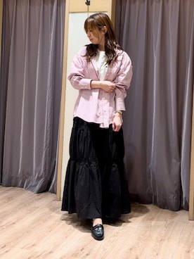 美桜さん（レディース・155cm）の春コーディネート