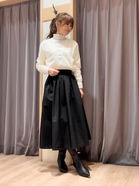 美桜さん（レディース・155cm）の冬コーディネート