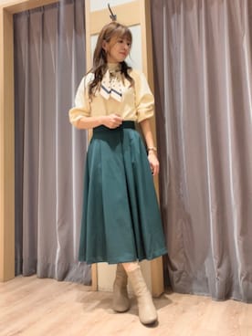 美桜さん（レディース・155cm）の秋コーディネート