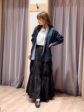 美桜さん(レディース・155cm)の春コーディネート