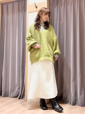 美桜さん（レディース・155cm）の冬コーディネート