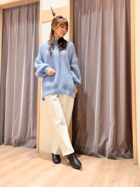 美桜さん(レディース・155cm)の冬コーディネート