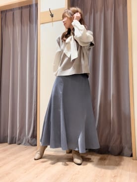 美桜さん（レディース・155cm）の冬コーディネート