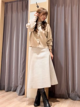 美桜さん(レディース・155cm)の冬コーディネート