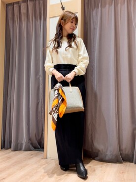 美桜さん(レディース・155cm)の冬コーディネート