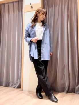 美桜さん（レディース・155cm）の冬コーディネート