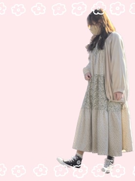 美桜さん(レディース・155cm)の冬コーディネート