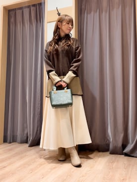 美桜さん（レディース・155cm）の冬コーディネート