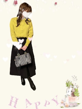 美桜さん(レディース・155cm)の冬コーディネート