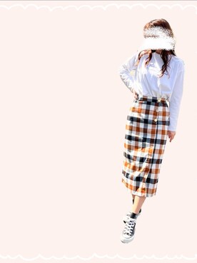 美桜さん(レディース・155cm)の春コーディネート