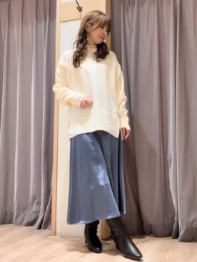 美桜さん（レディース・155cm）の冬コーディネート