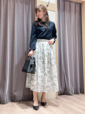 美桜さん（レディース・155cm）の春コーディネート