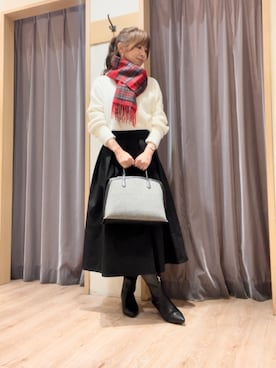 美桜さん（レディース・155cm）の冬コーディネート