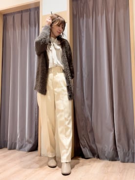 美桜さん(レディース・155cm)の冬コーディネート