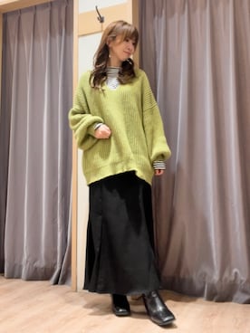 美桜さん（レディース・155cm）の冬コーディネート