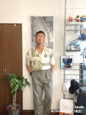 「DAMIANI（ダミアーニ）のアイテム」を使った、社畜で服好き【相互フォロー】さん（メンズ・175cm）の夏コーディネート