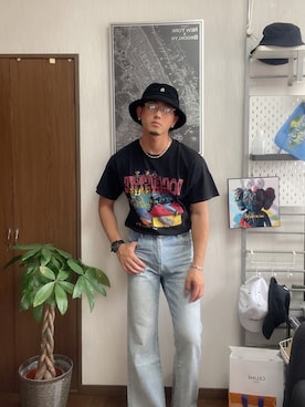 社畜で服好き【相互フォロー】さんの（OWNDAYS | オンデーズ）を使ったコーディネート