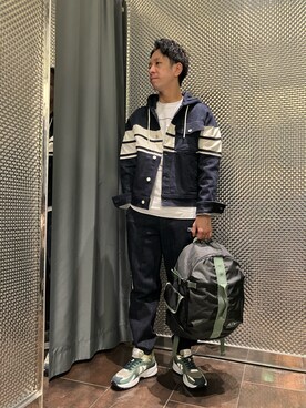 「デニムセットアップ」｜jt.jt.jtさん（メンズ・170cm）の春コーディネート