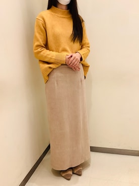 BRICK HOUSE by Tokyo Shirts 松前エミフル店さん（レディース・162cm）の冬コーディネート