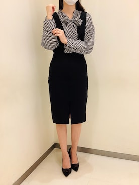 「ブリックハウス」｜BRICK HOUSE by Tokyo Shirts 松前エミフル店さん（レディース・162cm）の秋コーディネート