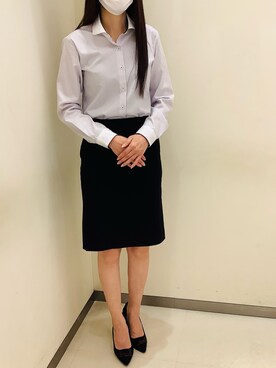 「クレリック」｜BRICK HOUSE by Tokyo Shirts 松前エミフル店さん（レディース・162cm）の秋コーディネート