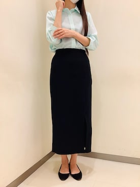 BRICK HOUSE by Tokyo Shirts 松前エミフル店さん（レディース・162cm）の夏コーディネート