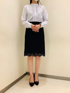 「ブリックハウス」｜BRICK HOUSE by Tokyo Shirts 松前エミフル店さん（レディース・162cm）の秋コーディネート