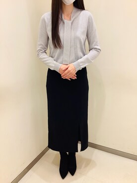 BRICK HOUSE by Tokyo Shirts 松前エミフル店さん（レディース・162cm）の冬コーディネート