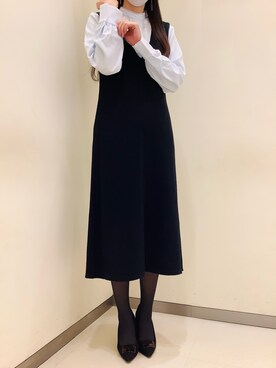 BRICK HOUSE by Tokyo Shirts 松前エミフル店さん（レディース・162cm）の冬コーディネート