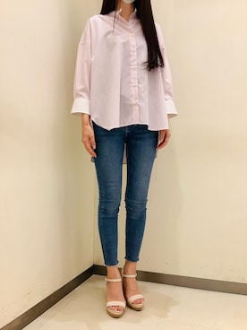 BRICK HOUSE by Tokyo Shirts 松前エミフル店さん（レディース・162cm）の夏コーディネート