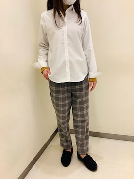 BRICK HOUSE by Tokyo Shirts 松前エミフル店さん（レディース・154cm）の冬コーディネート