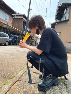 「ADRER」｜soutaさん（メンズ・172cm）の夏コーディネート