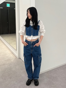 RINAさん(レディース・160cm)の夏コーディネート