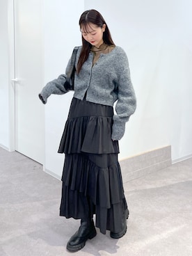 RINAさん(レディース・160cm)の冬コーディネート